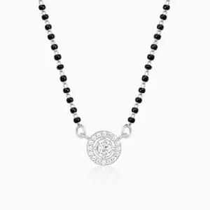 Silver Drizzle Drop Mangalsutra Giva