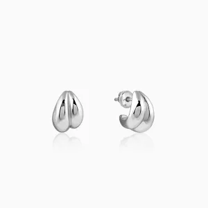 Silver Dual Glint Earrings Giva