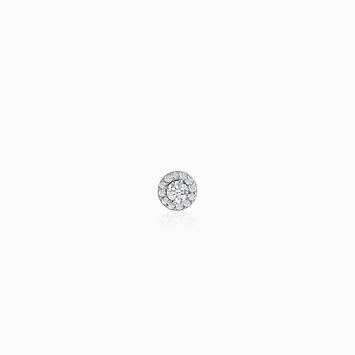 Silver Eclat Stud For Men Giva