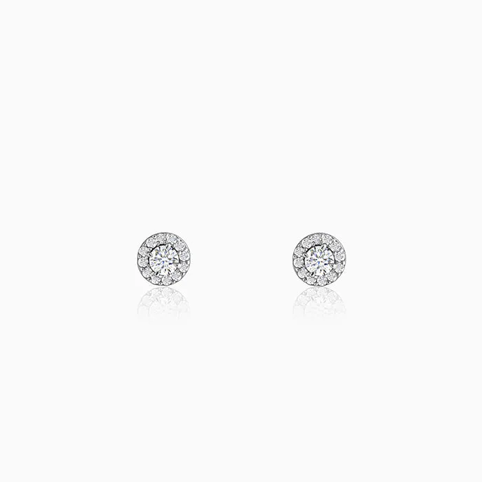 Silver Eclat Stud For Men Giva