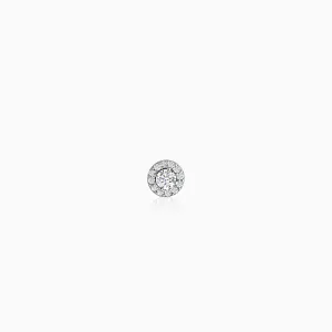 Silver Eclat Stud For Men Giva