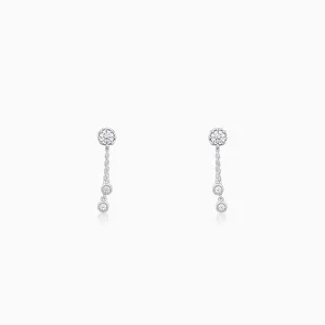 Silver Elegance On The Rise Earrings Giva
