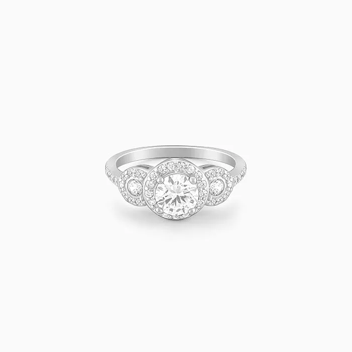 Silver Emblem of Love Ring Giva