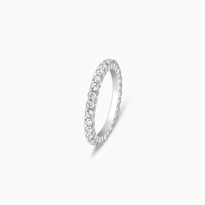Silver Enchanting Radiance Ring Giva