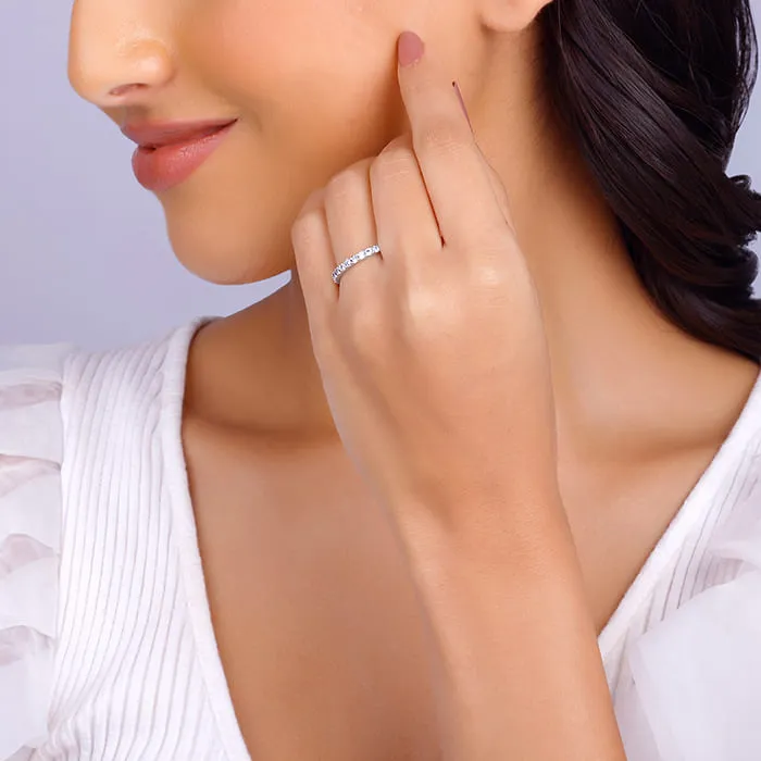 Silver Enchanting Radiance Ring Giva