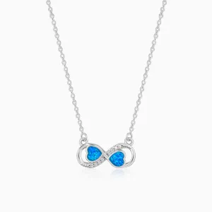 Silver Endless Embrace Necklace Giva