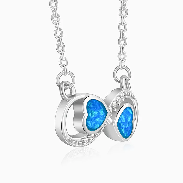 Silver Endless Embrace Necklace Giva