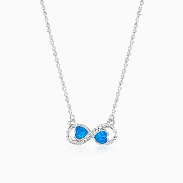 Silver Endless Embrace Necklace Giva