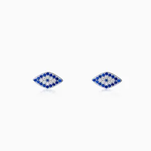 Silver Evil Eye Spirit Studs Giva