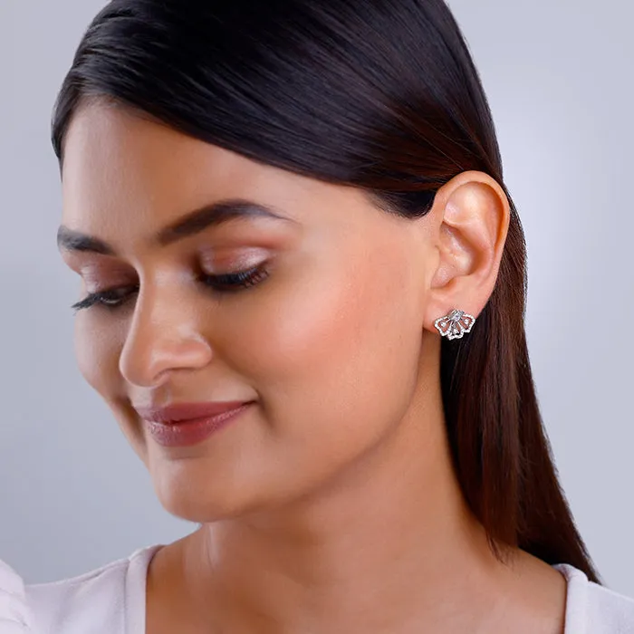 Silver Eyebright Convertible Earrings Giva