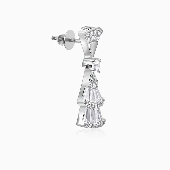 Silver Floraine Earrings Giva