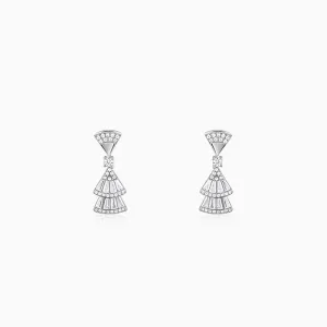 Silver Floraine Earrings Giva