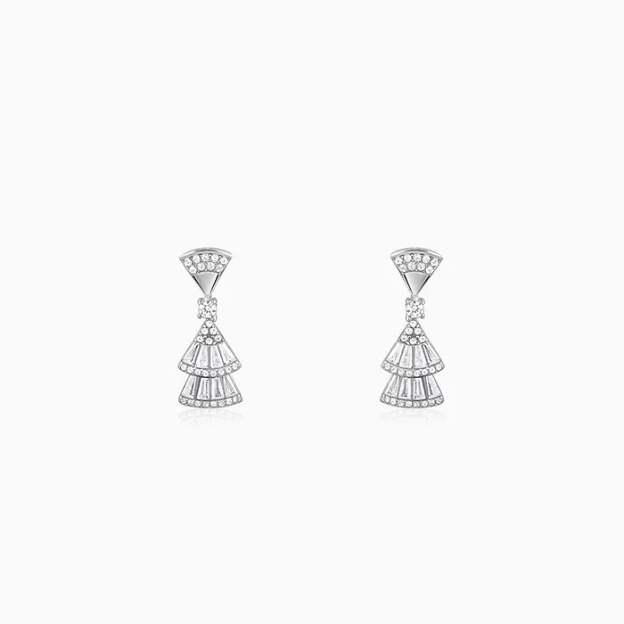 Silver Floraine Earrings Giva