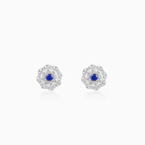 Silver Floral Flight Earrings Giva