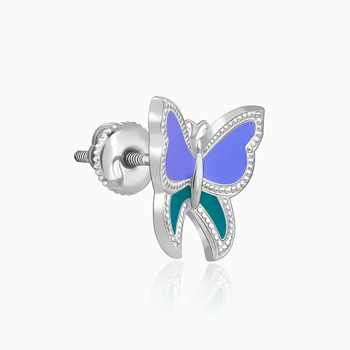 Silver Flutter Muse Earrings Giva