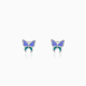 Silver Flutter Muse Earrings Giva
