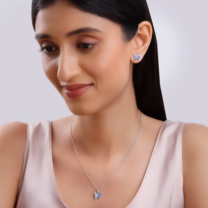 Silver Flutter Muse Set Giva