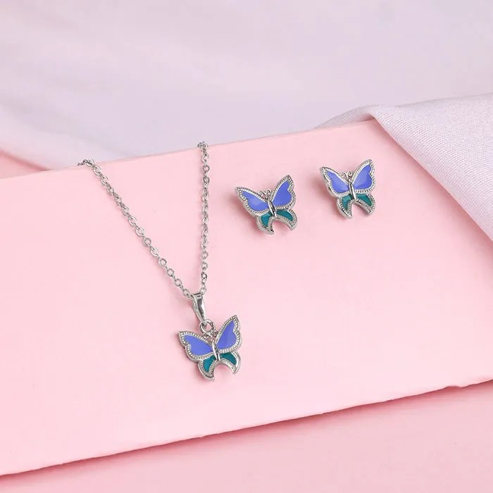 Silver Flutter Muse Set Giva
