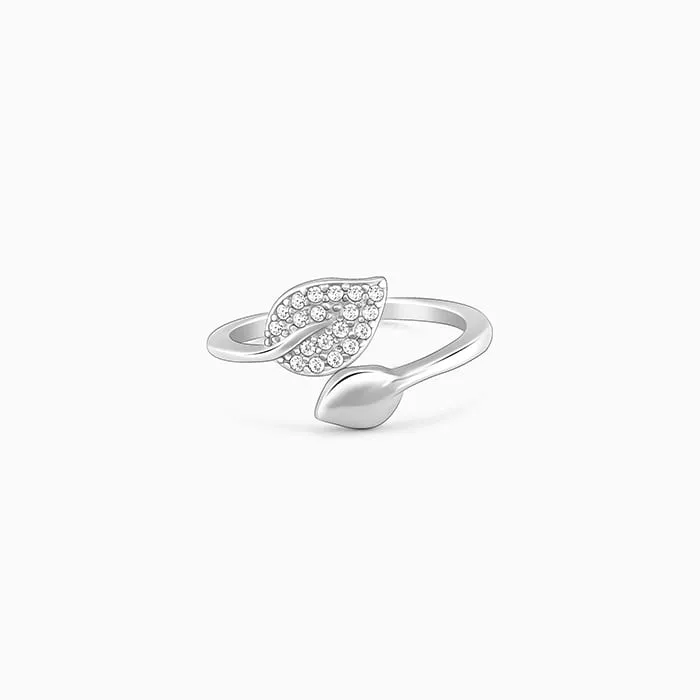 Silver Foliole Ring Giva