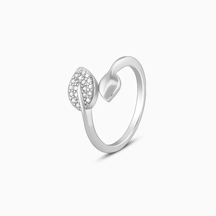 Silver Foliole Ring Giva