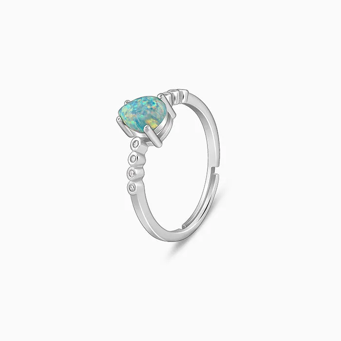 Silver Girl Boss Ring Giva