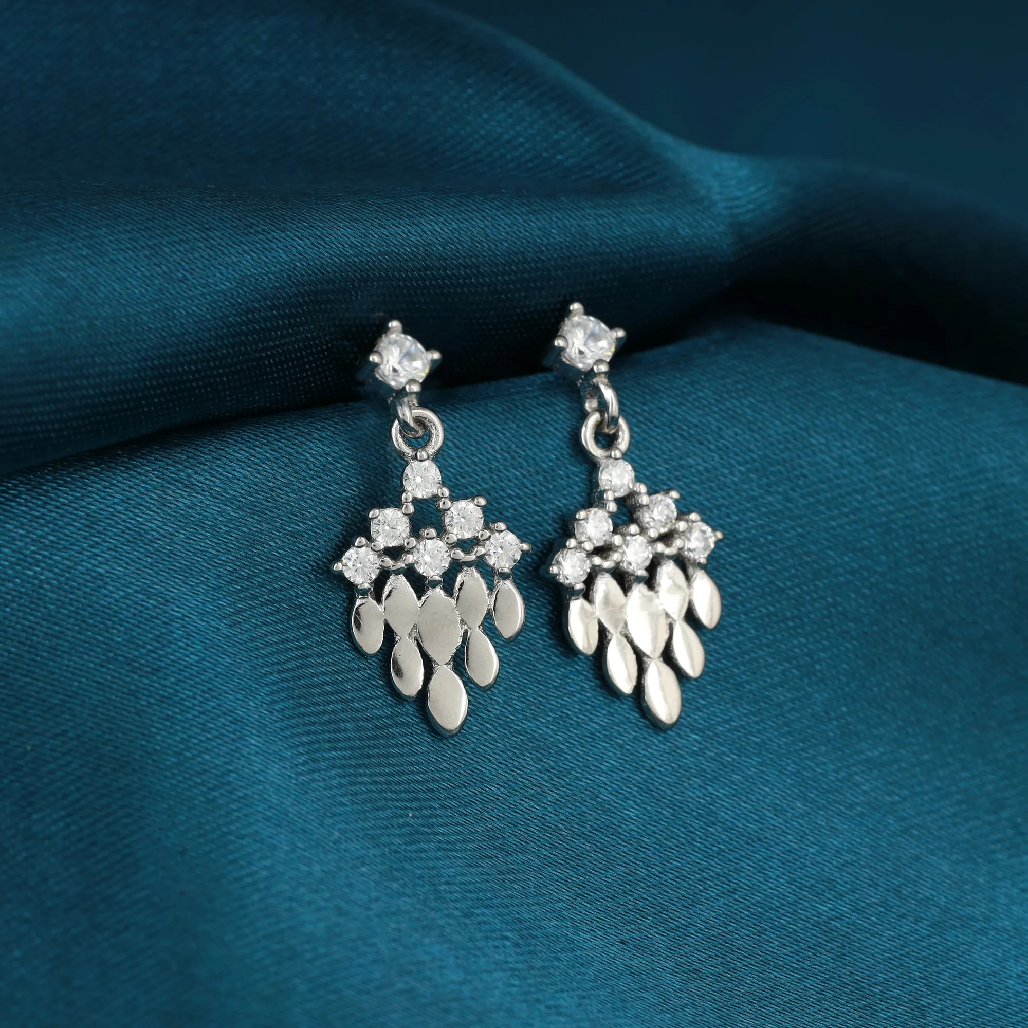 Silver Grape Valley Earrings Giva