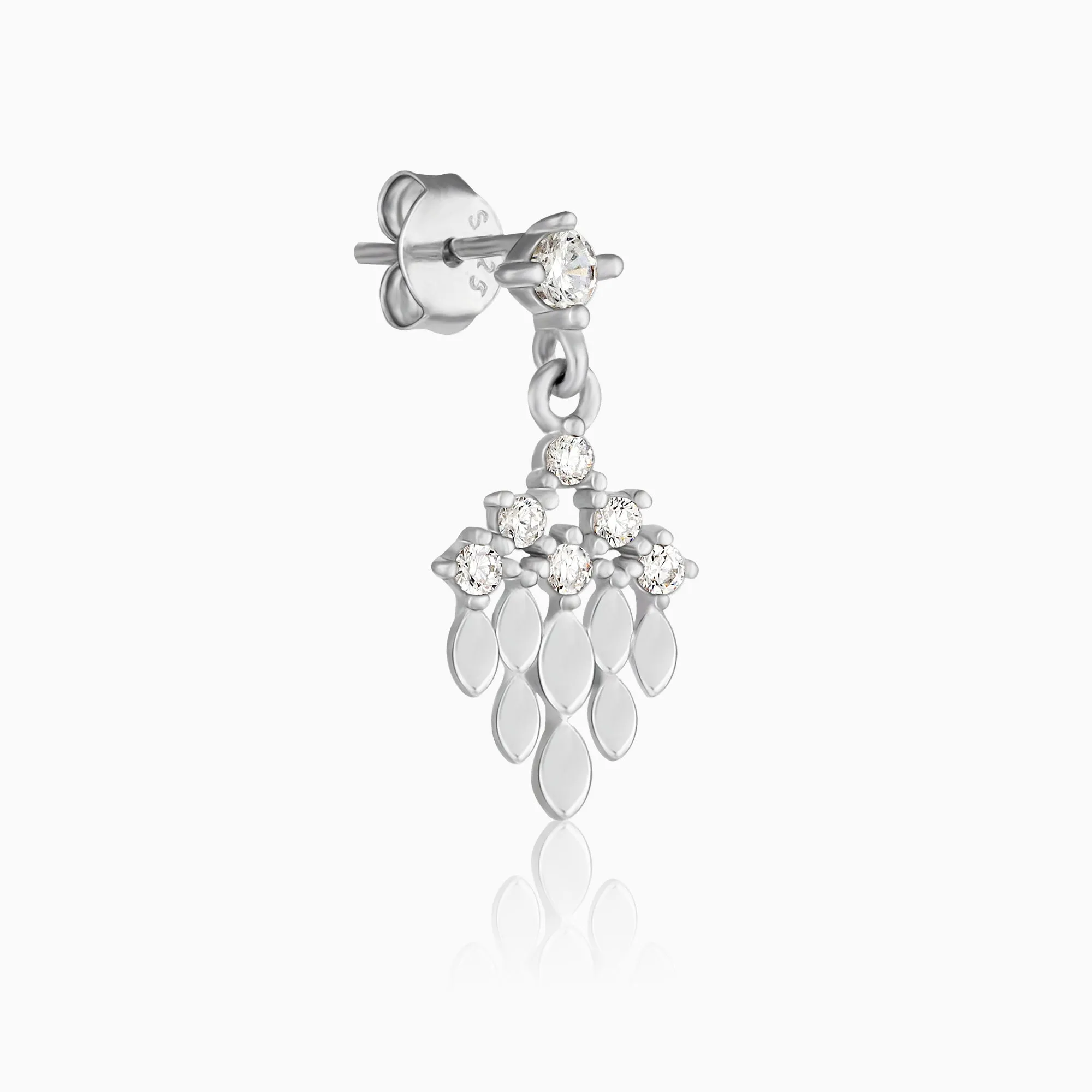 Silver Grape Valley Earrings Giva