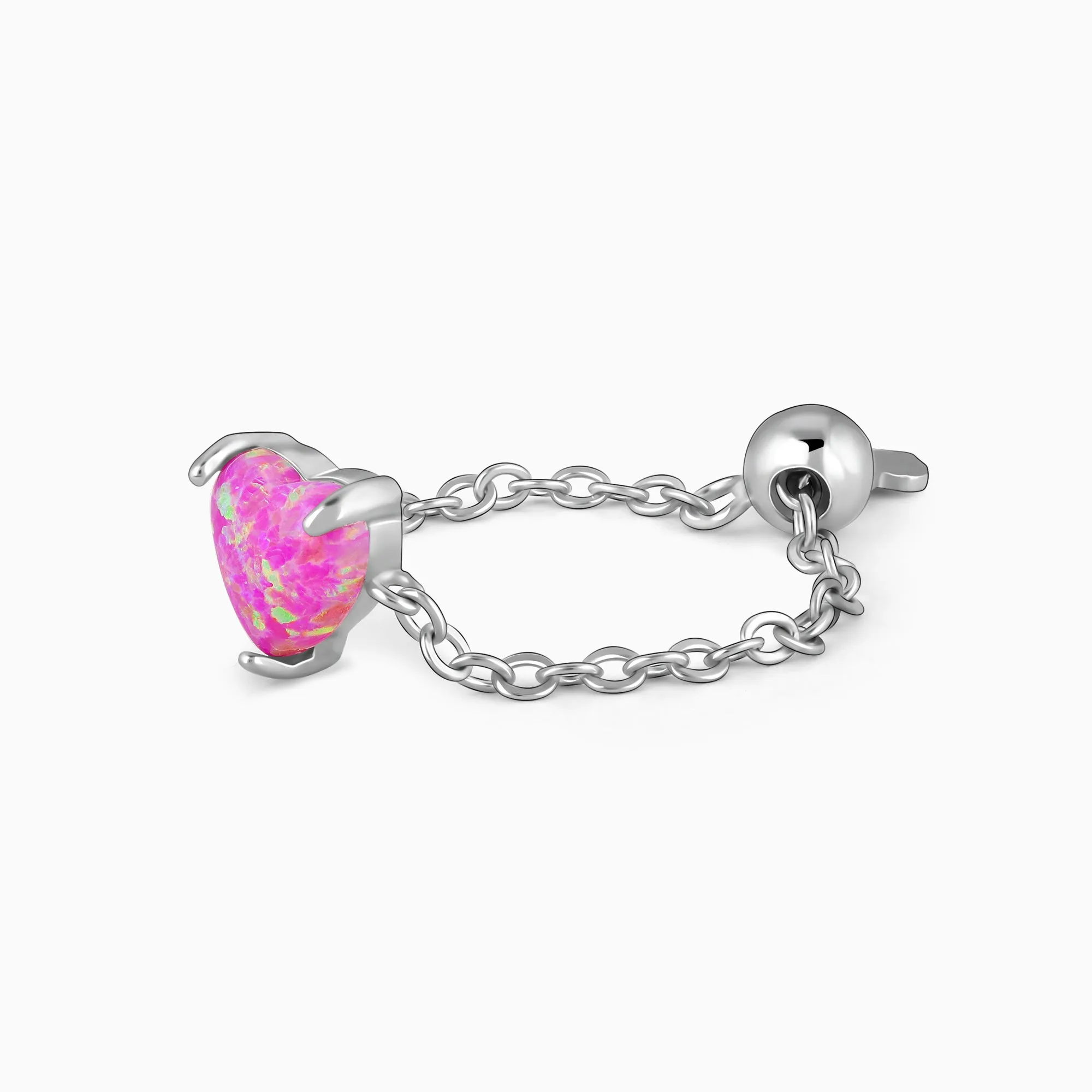Silver Gypsy Heart Ring Giva
