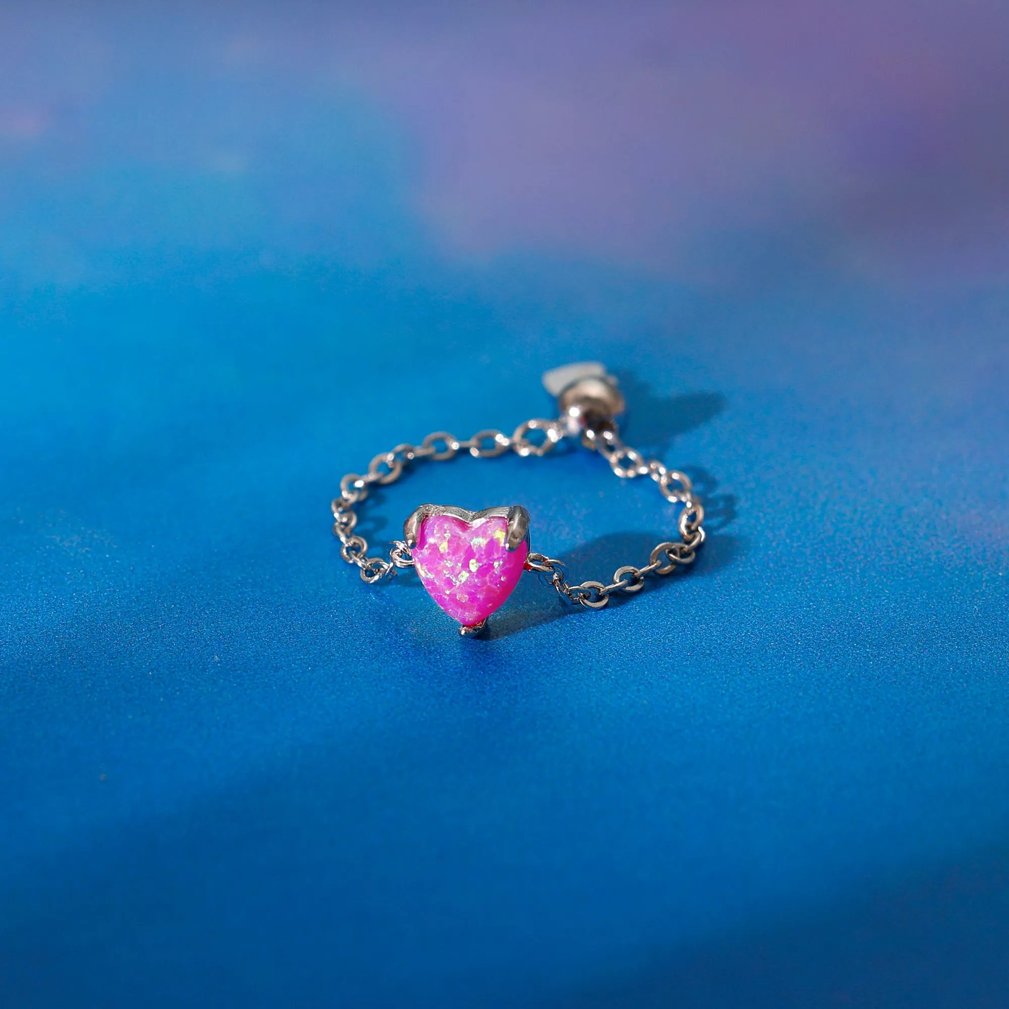 Silver Gypsy Heart Ring Giva