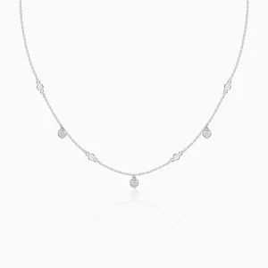 Silver Heart Charm Necklace Giva