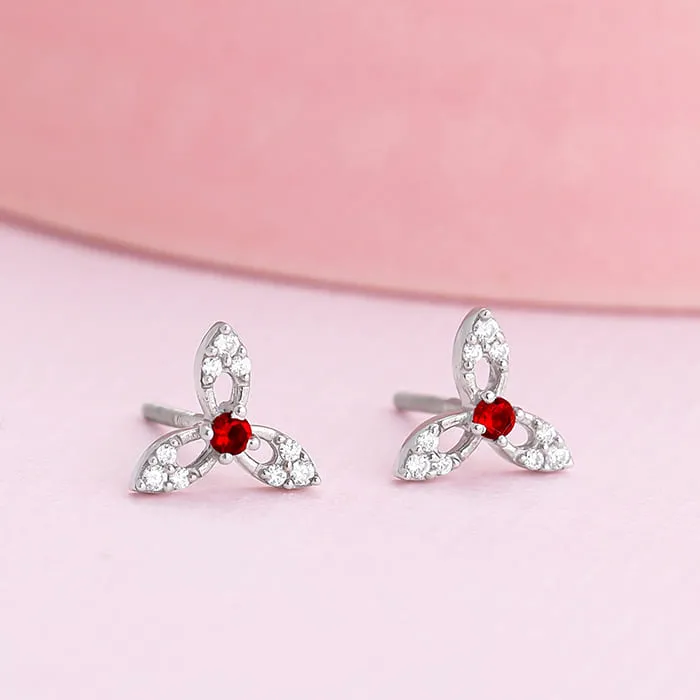 Silver Heart in Heart Earrings Giva