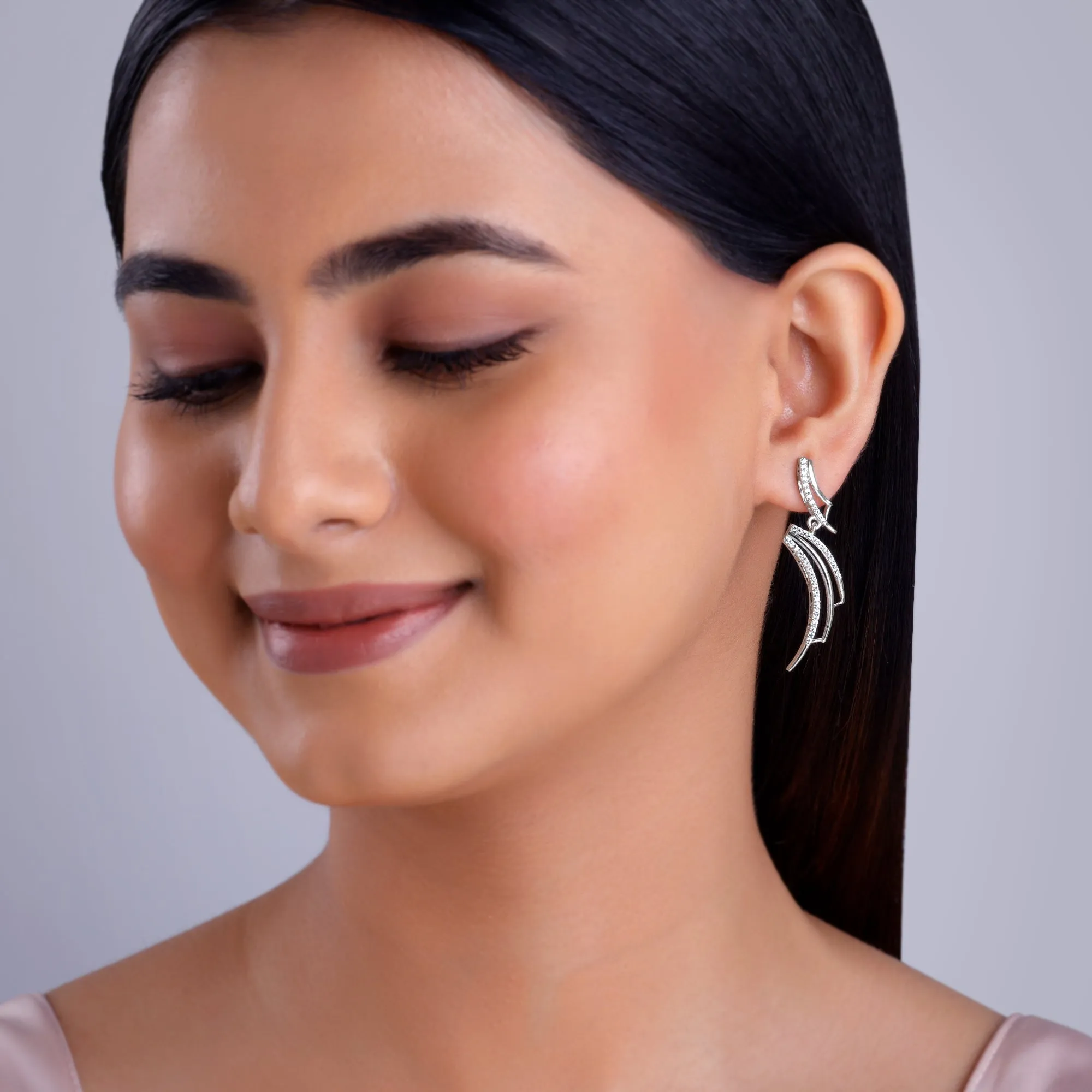 Silver Heavenly Astrid Earrings Giva