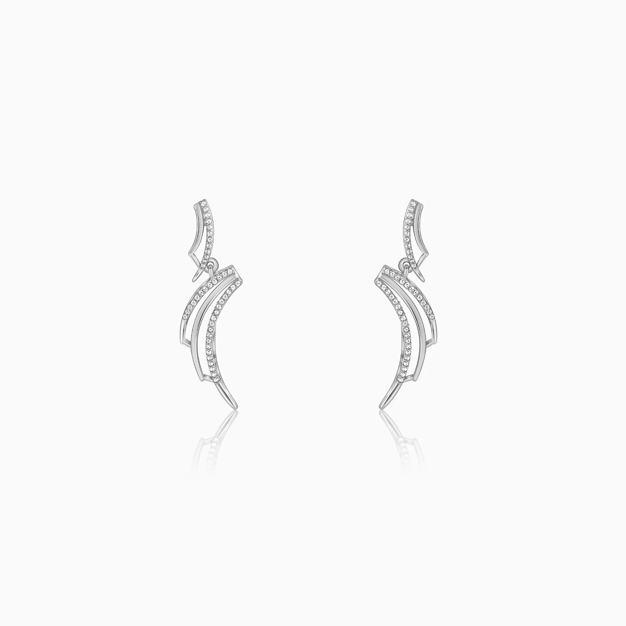 Silver Heavenly Astrid Earrings Giva
