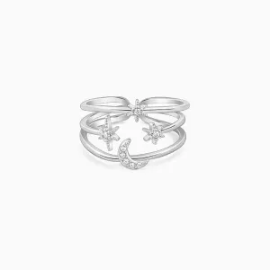 Silver Heavenly Cocktail Ring Giva