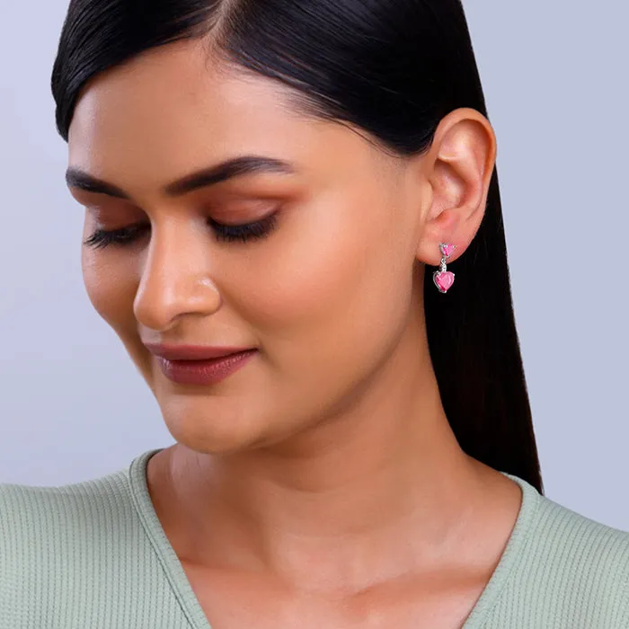 Silver Her Love Earrings Giva