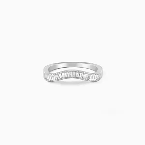 Silver Hillock Ring Giva