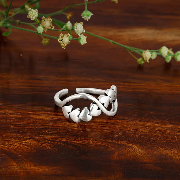 Silver Infinite Love Ring Giva