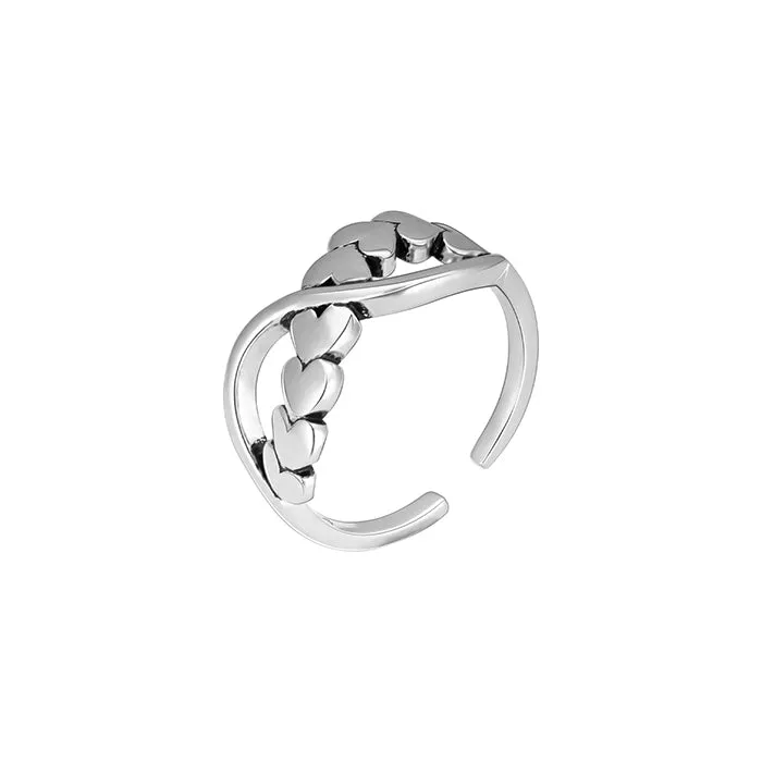 Silver Infinite Love Ring Giva