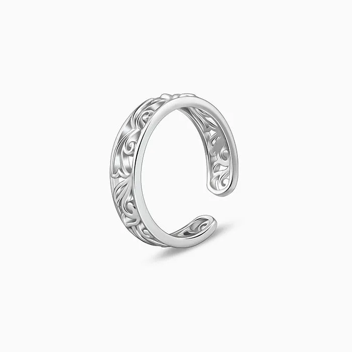 Silver Khoobsurat Toe Rings Giva