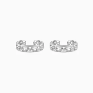 Silver Khoobsurat Toe Rings Giva