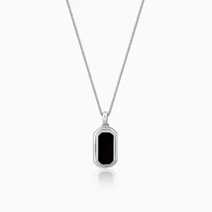 Silver Knight's Emblem Pendant with Box Chain For Him Giva