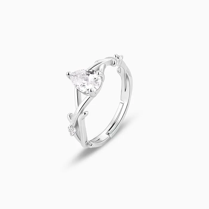 Silver Lost in Love Ring Giva