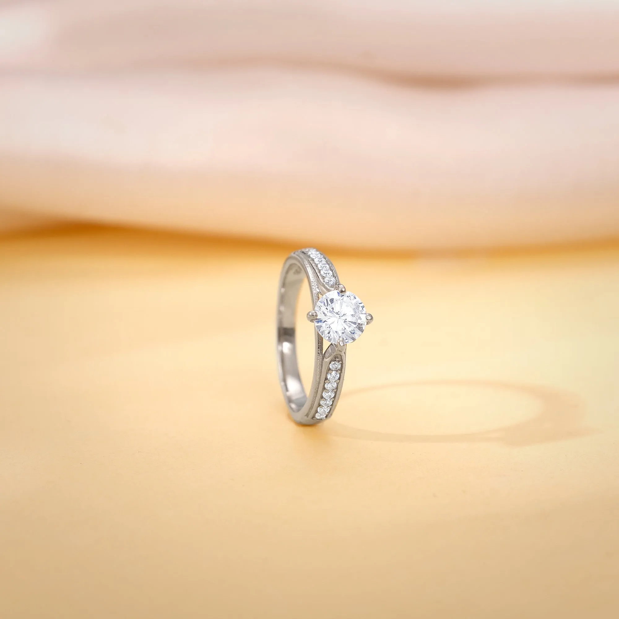 Silver Love Me More Ring Giva