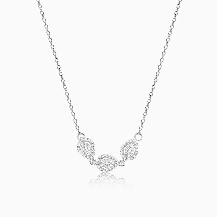 Silver Love of Pears Necklace Giva