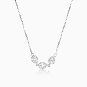 Silver Love of Pears Necklace Giva