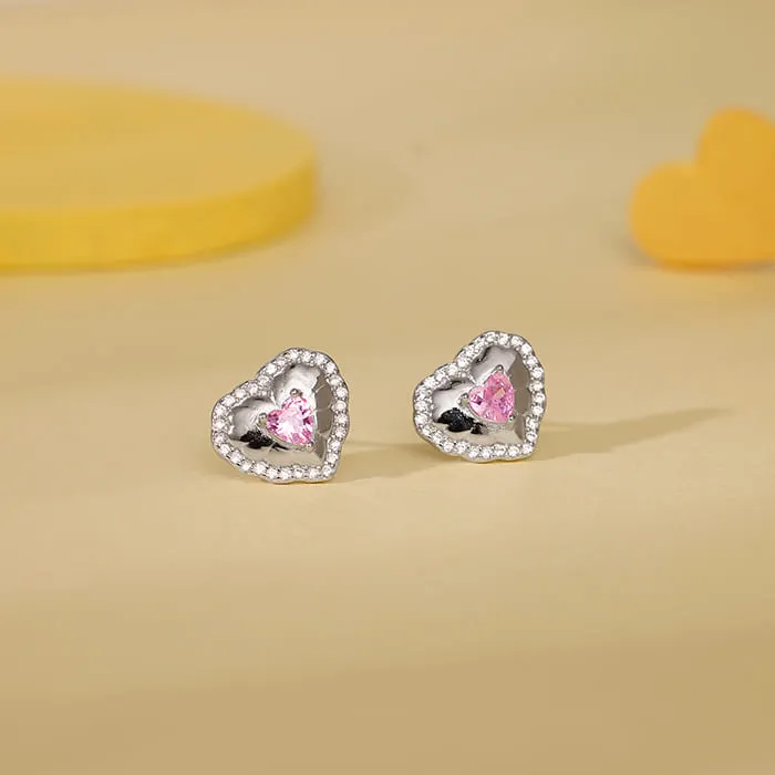 Silver Lovelight Stud Earrings Giva