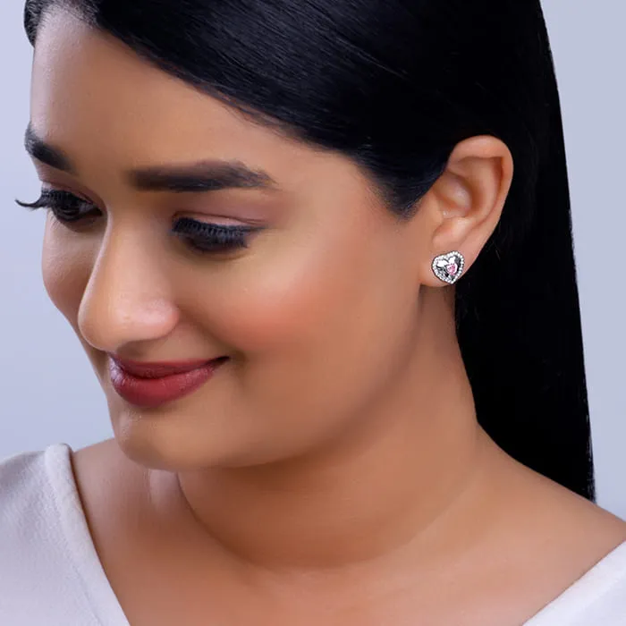 Silver Lovelight Stud Earrings Giva