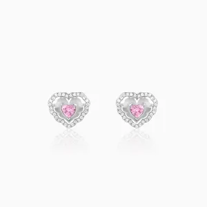 Silver Lovelight Stud Earrings Giva