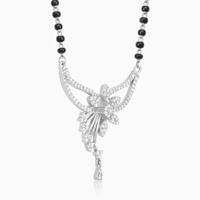 Silver Lovingly Yours Mangalsutra Giva