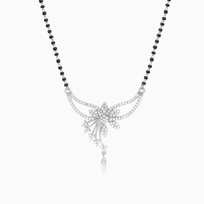 Silver Lovingly Yours Mangalsutra Giva